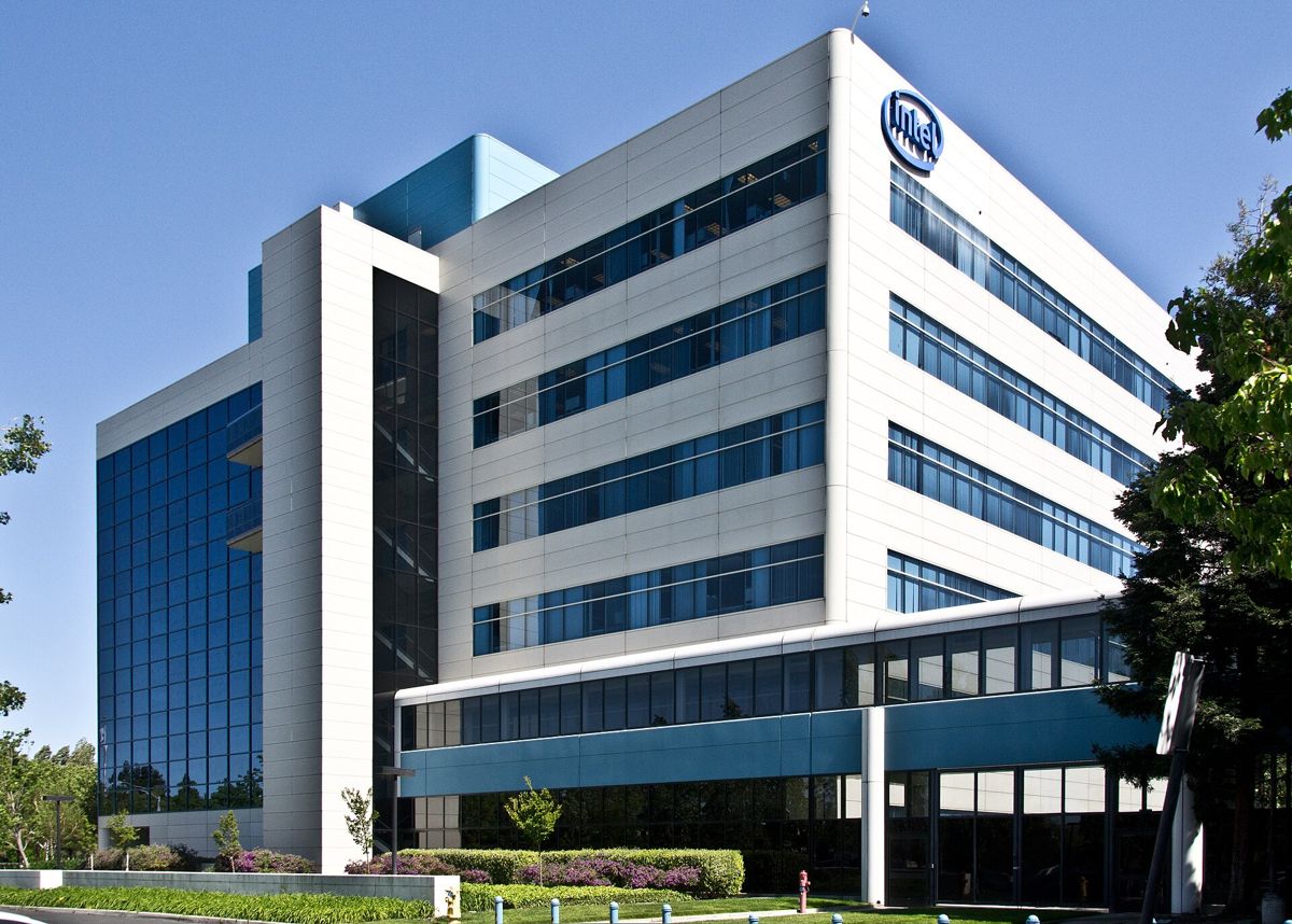 Edificio de la sede de Intel en Santa Clara, California