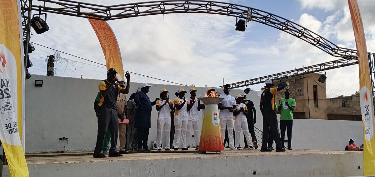 Estadio olímpico de Diamniadio, en las afueras de Dakar