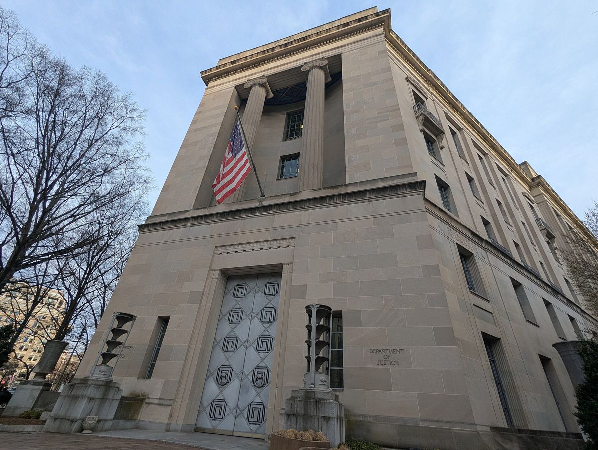 Edificio del Departamento de Justicia de Estados Unidos en Washington