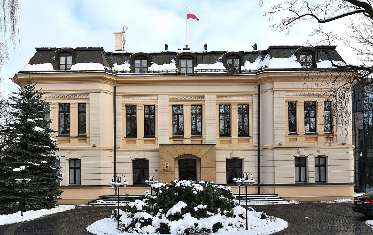 Edificio del Tribunal Constitucional de Polonia en Varsovia