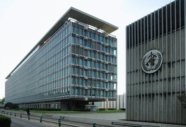 Sede de la Organización Mundial de la Salud en Ginebra