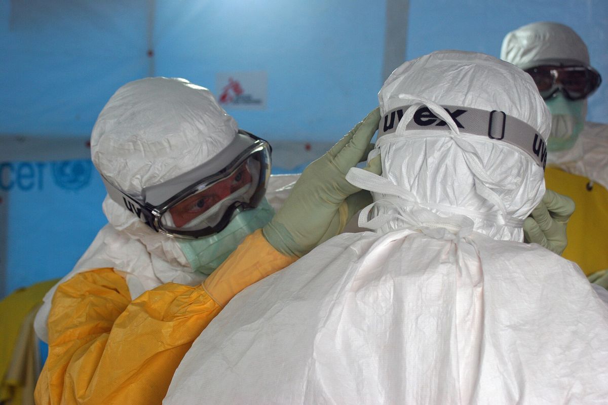 Instalaciones de una unidad de tratamiento del ébola