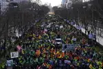 Los tractores regresan a las calles de Madrid para reclamar apoyo del Gobierno ante la escalada de los costes de producción