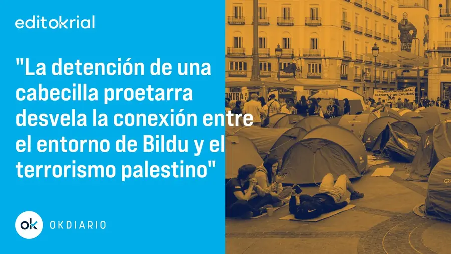 Más pruebas de que proetarras y terroristas palestinos se citaron en la Puerta del Sol