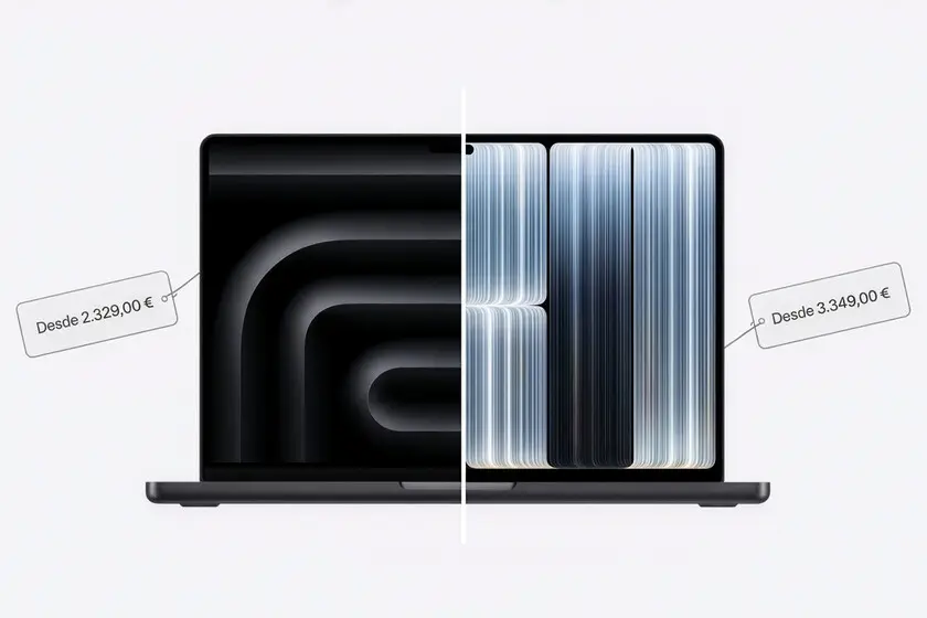 El nuevo MacBook Pro con pantalla táctil cuesta desde 3.349 euros en España: más de 1.000 euros más que su hermano "no táctil"