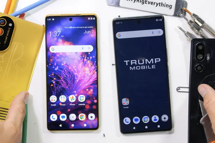 El Trump Mobile ya está aquí y presume de ser 100% hecho en EEUU. Literalmente es un HTC chino de 2024