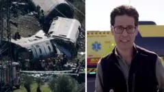 Watch: At the scene of Spain's deadly train crash