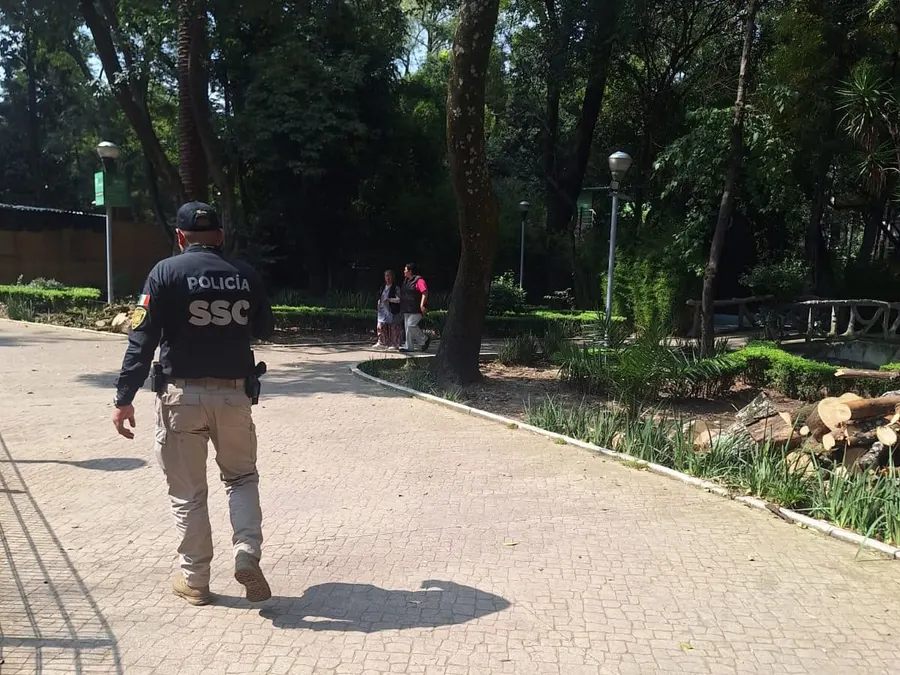 Tras el asesino de perros del Parque España