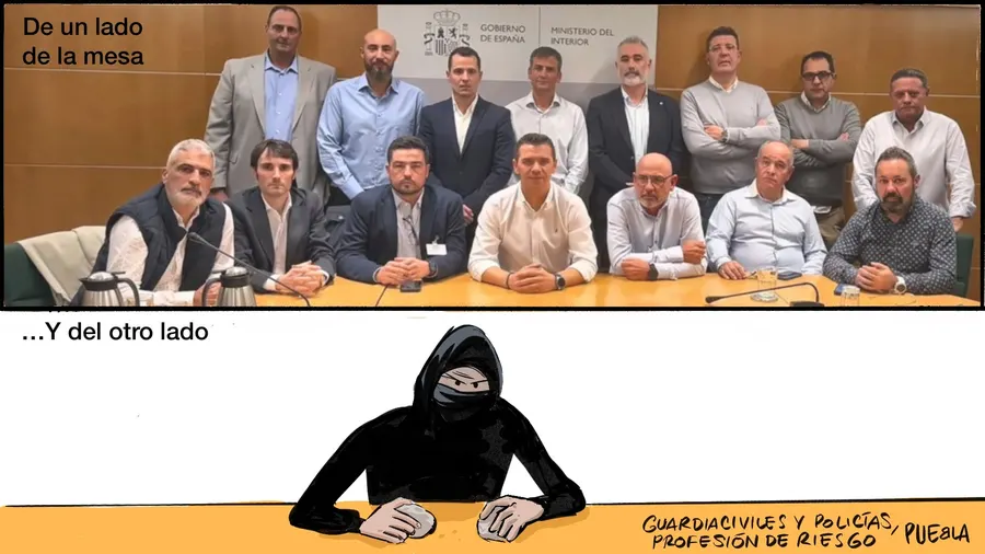 Jubilación digna para ellos y dimisión para Marlaska