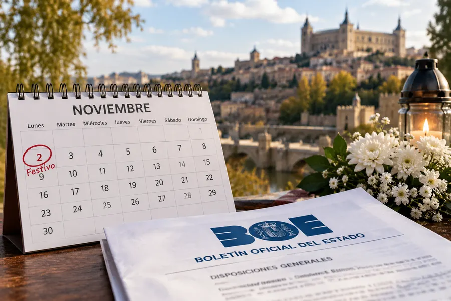 El BOE confirma el festivo del 2 de noviembre en esta comunidad autónoma: se mueve el festivo y habrá puente por el Día de Todos los Santos