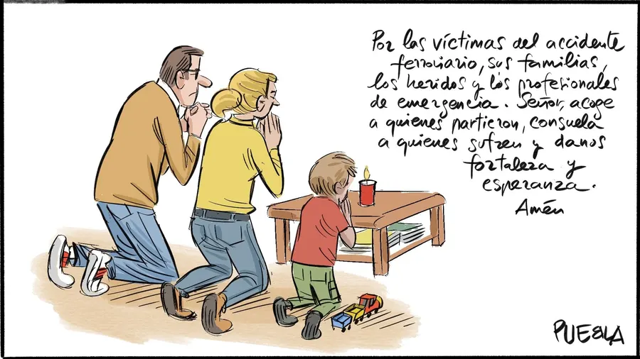A las víctimas del accidente en Urda